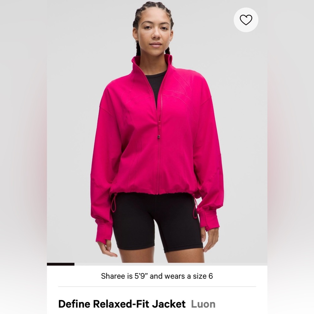 Lululemon Define Relaxed Fit Jacket